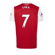 Arsenal Bukayo Saka #7 Hjemmedrakt 2022-23 Kortermet
